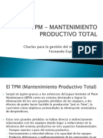 Concepcion Tpm Mantenimiento Productivo Total (4 Unidad)