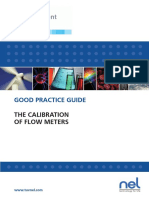 The Calibration of Flow Meters