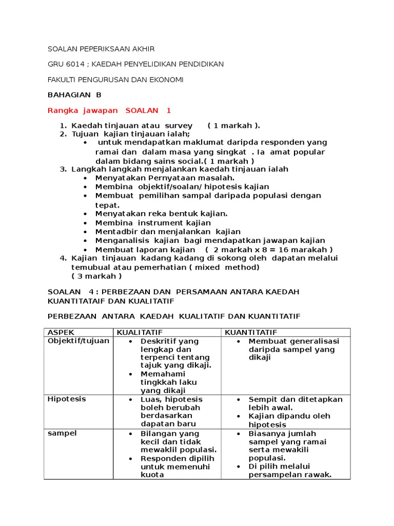 JAWAPAN PEPERIKSAAN AKHIR