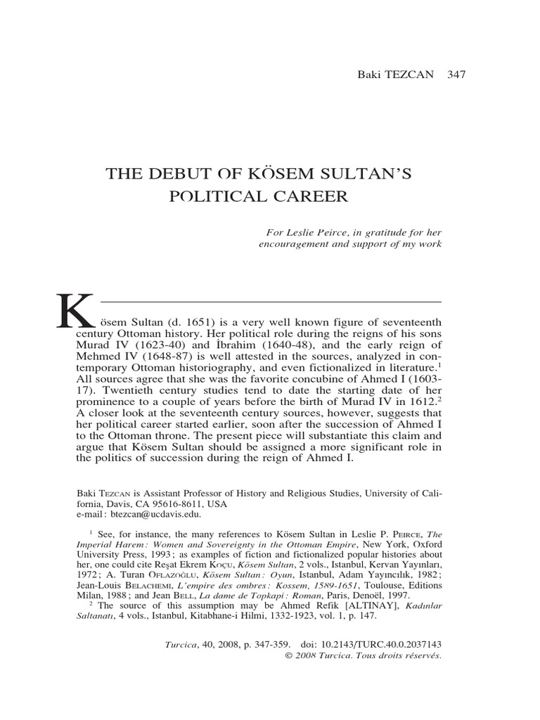 Osman's dream Ottoman Empire Noble Titles