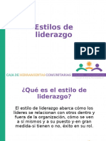 Estilos de Liderazgo