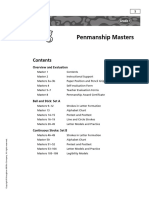 Penmanship Masters: Overview and Evaluation