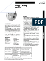 UTF-8'Es-mx'Data Sheet - Multi-Technology Ceiling Sensor (OSC05-M, OSC10-M, OSC20-M)