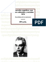 Luria El Problema de La Conciencia