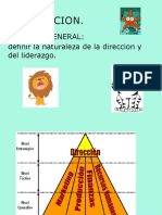 Direccion de una orga-empresa