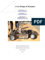 Camber-Car Design & Dynamics Document Optimized 40 Character Title