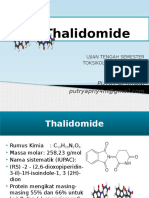 Thalidomide dan Efek Teratogeniknya