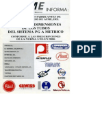 Dimensiones de Los Tubos PDF