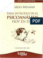 Para introducir al Psicoanalisis hoy en día