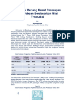 2013 Artikel Mengurai Benang Kusut Penerapan Nilai Pabean PDF