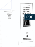 Hinkelammert, Franz 1995 Cultura de La Esperanza y Sociedad Sin Exclusion