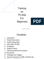 Plsql for Beginners