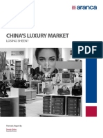 China’s Luxury Market — Losing Sheen?