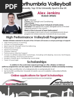 Men's Volleyball Player Profile
