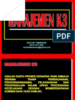 Manajemen k3 Pengelola Gedung (Saut MT Tambunan)