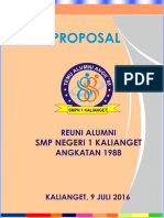 PROPOSAL Alumni SMP 1 Kalinget