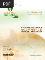 Last Mile Fulfilment India 2016