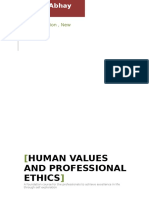 Fianl Human Value and Professional Ethics Complete Book