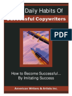 Habits of Successful Copywritesr