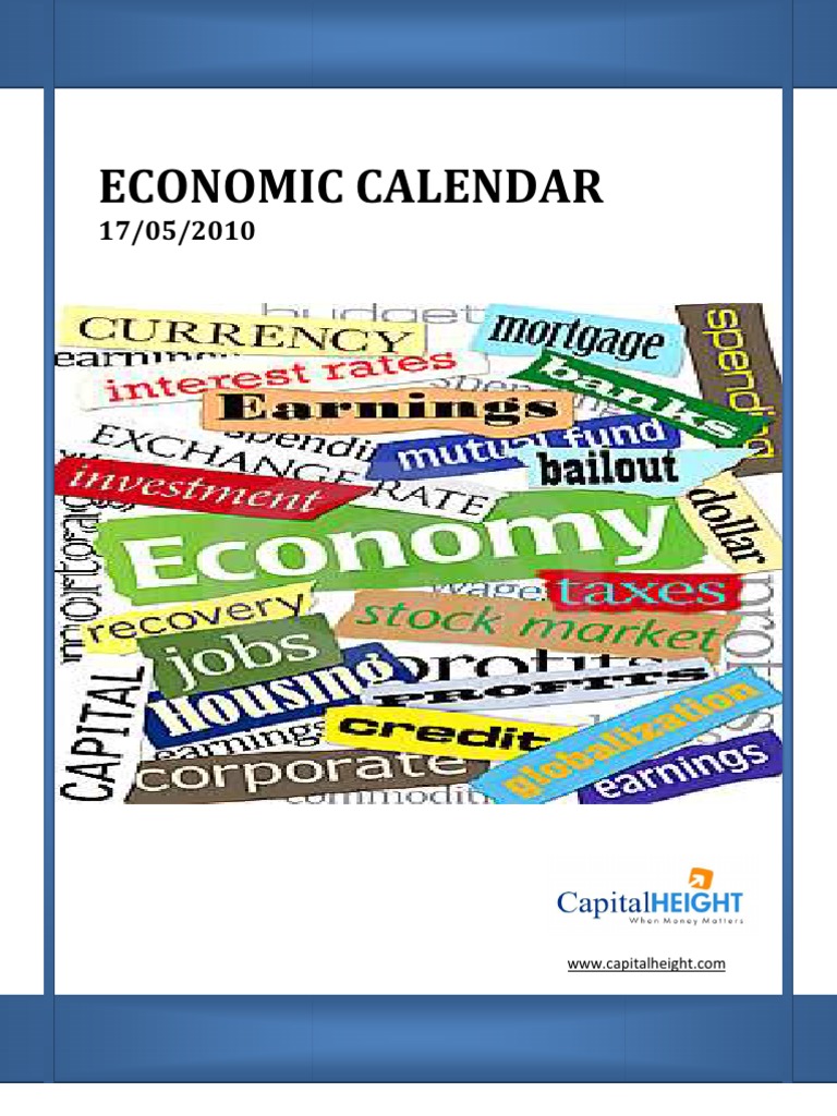 Economic Calendar Economic Calendar PDF Stocks Euro