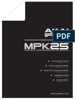 Mpk25 Quickstart Guide