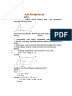 GEOMETRI DAN PENGUKURAN