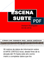 Inteligencia Salvaje Escena Subte