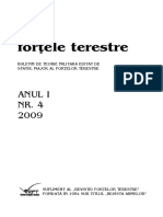 For) Ele Terestre: Anul I NR. 4 2009