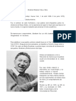 Abraham Maslow Vida y Obra