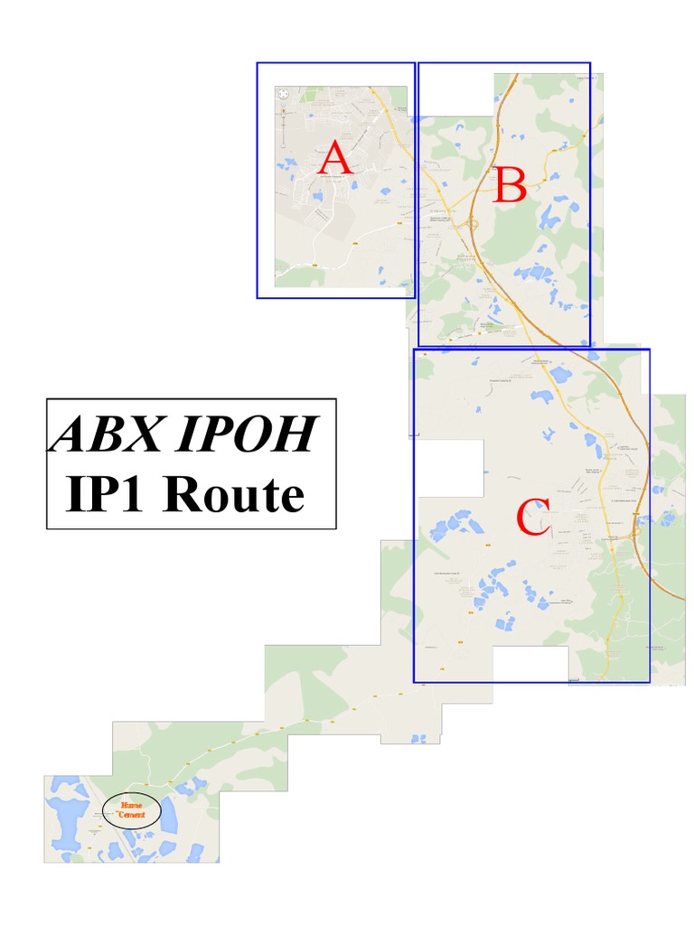ABX IPOH IP1 Route Overview | PDF