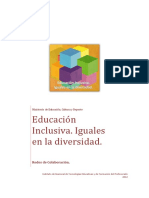 Educacion Inclusiva Iguales en La Diversidad Ministerio Español