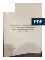 Commonwealth's Attorney's Report On LGH Shooting
