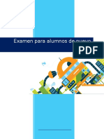 Examen para Alumnos de Nuevo Ingreso2