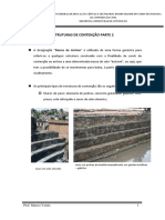 Estruturas de Contencao PARTE_2 - IfRN - Prof. Márcio Varela