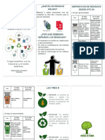 Clasificacion de Residuos Solidos