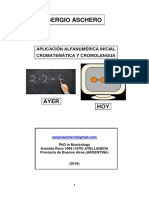 Aplicación Alfanumérica Inicial (Aschero)