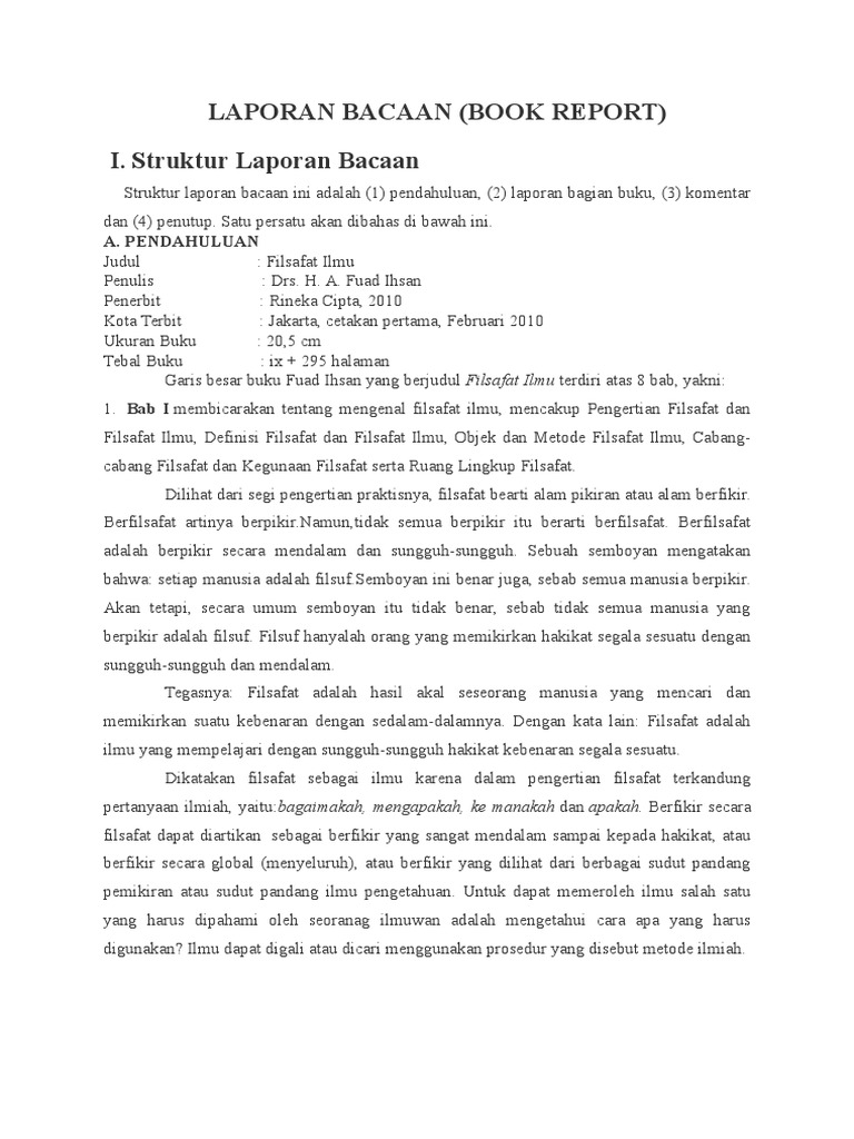 Laporan Bacaan 2