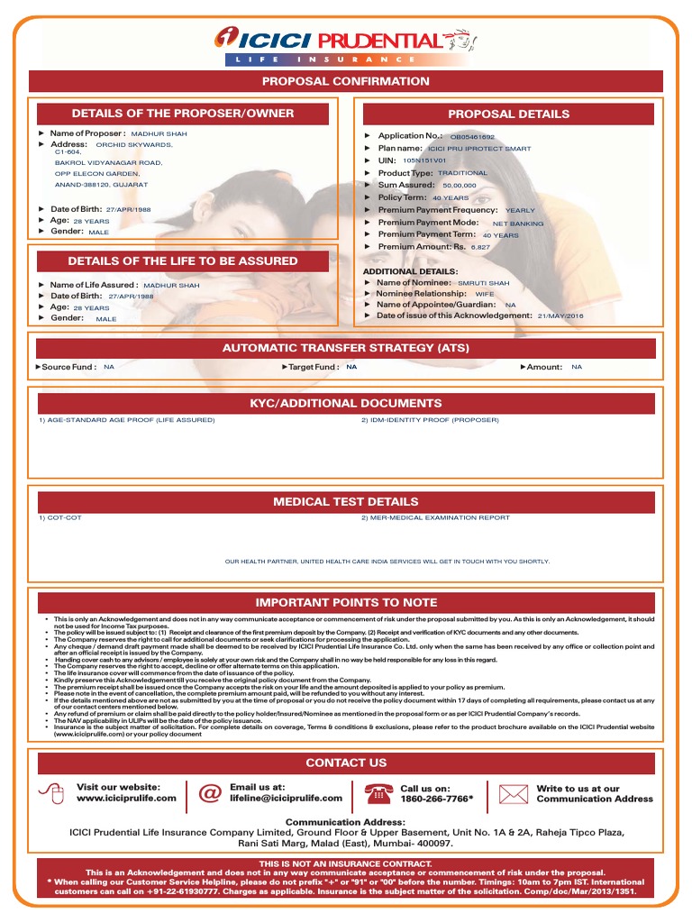 OB05461692 Proposal Confirmation | PDF