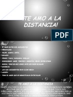 Te Amo A La Distancia!