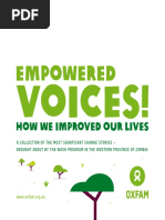 Empowered Voices! How we improved our lives