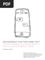Download Can She Really Play That Game Too by Leah Fessler SN314719397 doc pdf