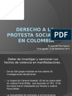 Diapositivas Derecho A La Protesta