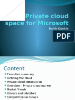 Private Cloud Space for Microsoft