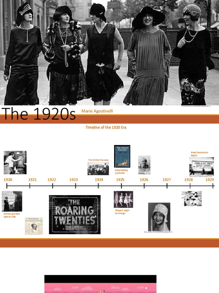 Key Events of the 1920s Era | PDF