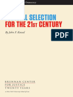 Judicial Selection For The 21st Century