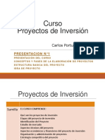 Proyectos de Inversion