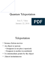 Quantum Teleportation