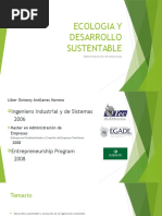 Ecologia y Desarrollo Sustentable