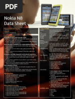 Nokia N8 Data Sheet