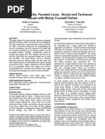 Faceted Identity, Faceted Lives